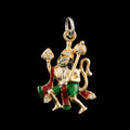 0.1Ct of God Locket with the Purity of18K