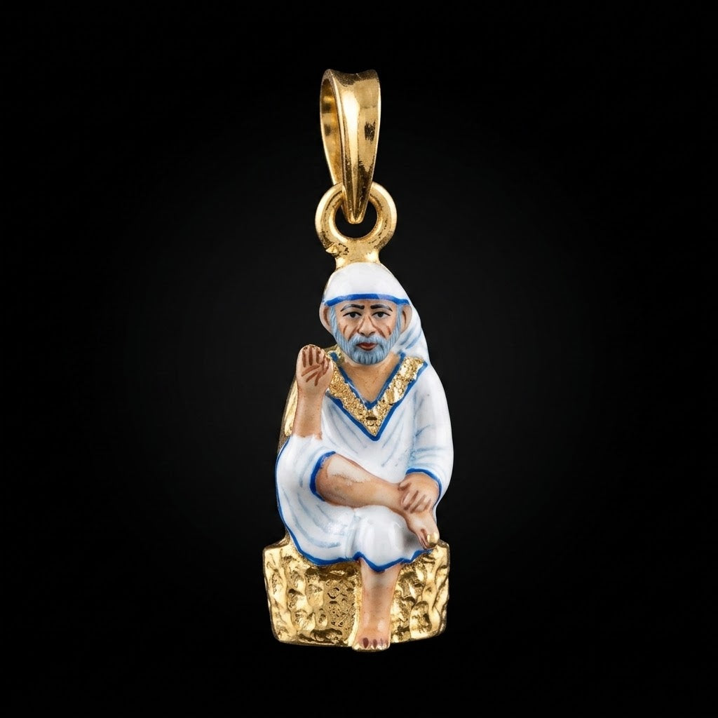 0.1Ct of God Locket with the Purity of18K