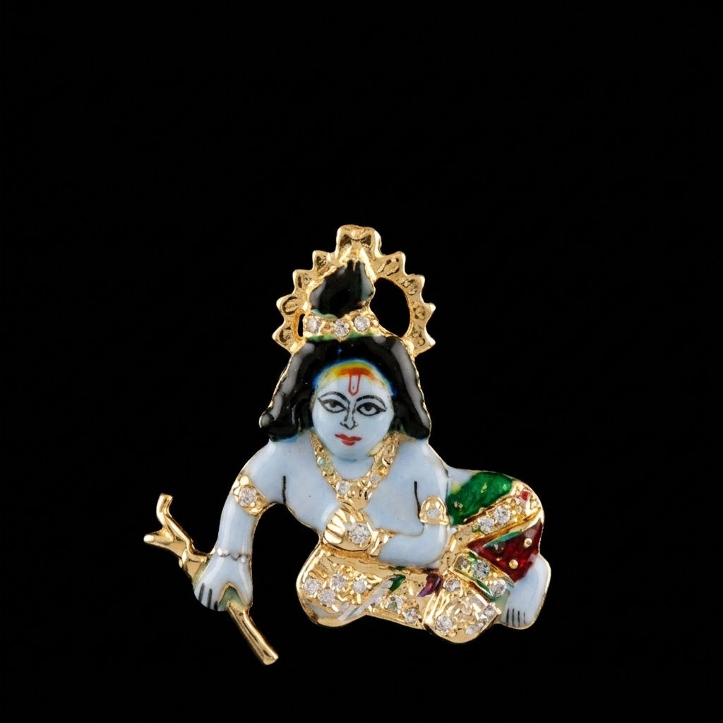0.12Ct of Locket With the Purity of 18K
