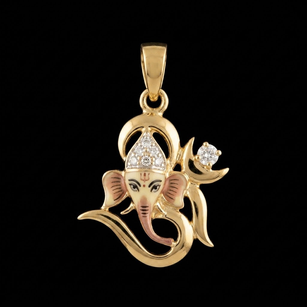 .1Ct of Locket With the Purity of 18K