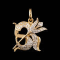 0.3Ct of God Locket with the Purity of18K