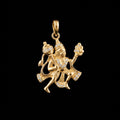 0.3Ct of God Locket with the Purity of18K