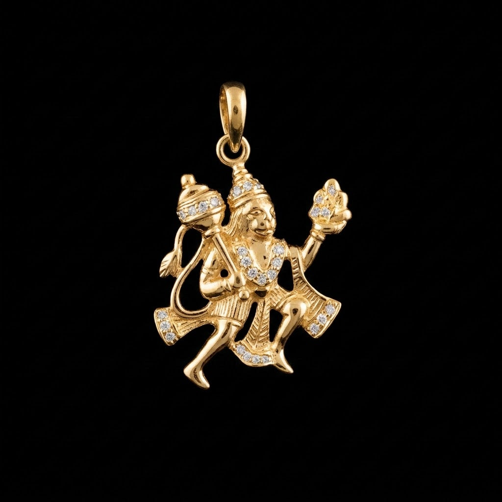 0.3Ct of God Locket with the Purity of18K