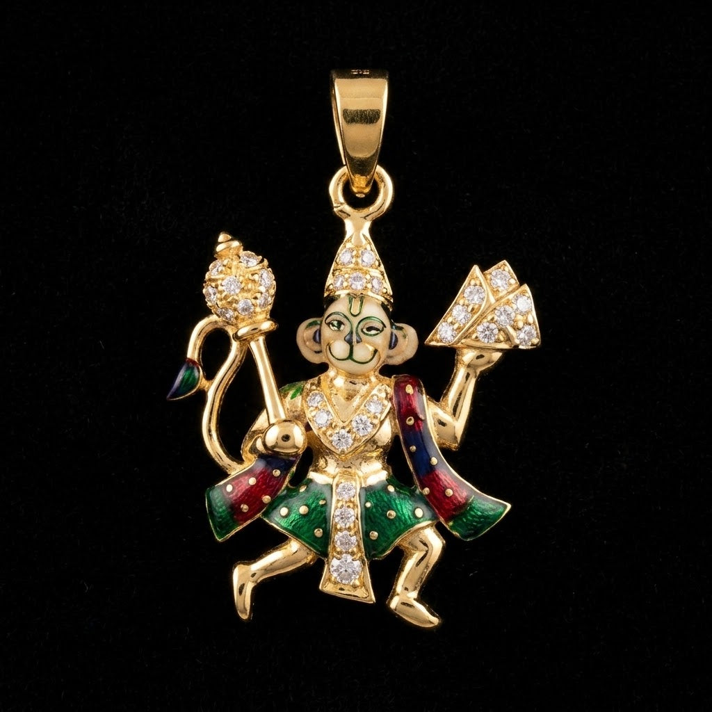 0.4Ct of God Locket with the Purity of18K