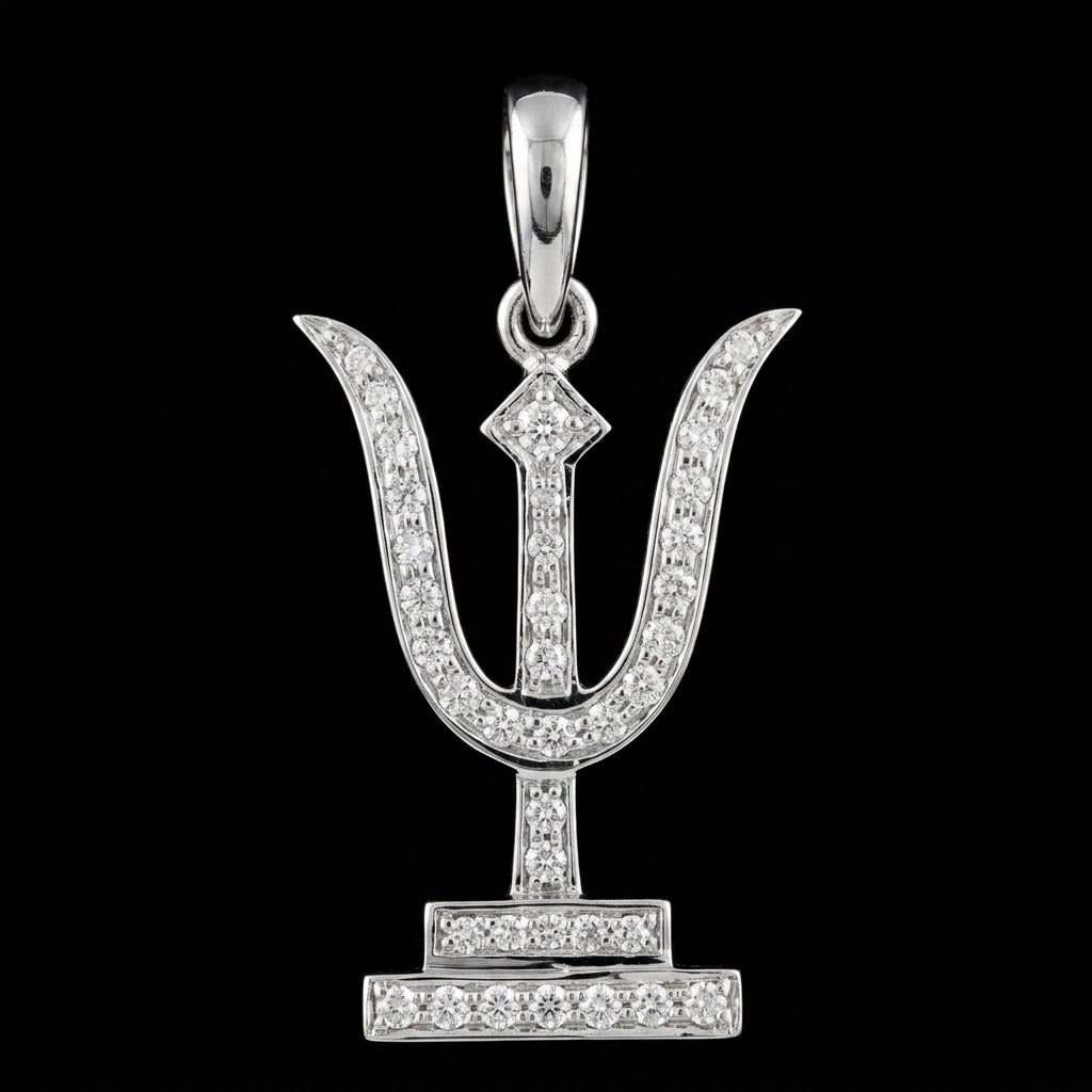0.5Ct of God Locket with the Purity of18K