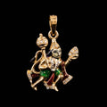 0.25Ct of God Locket with the Purity of18K