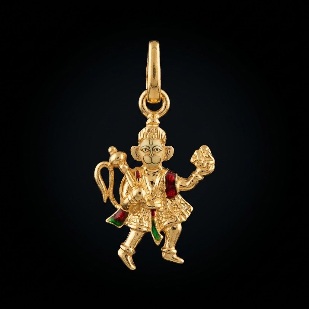 0.1Ct of God Locket with the Purity of18K
