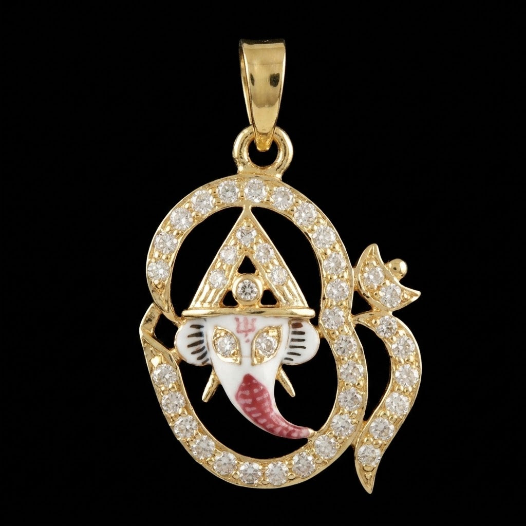 1.2Ct of God Locket with the Purity of18K