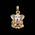 0.1Ct of God Locket with the Purity of18K