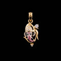 0.12Ct of God Locket with the Purity of18K