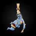 0.1Ct of God Locket with the Purity of18K