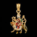 0.1Ct of God Locket with the Purity of18K