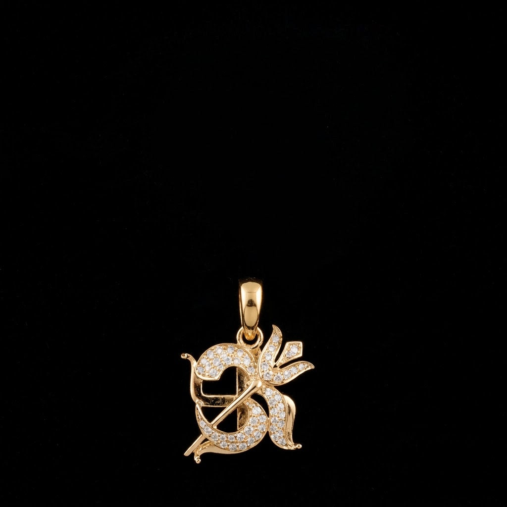 0.4Ct of God Locket with the Purity of18K