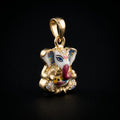 0.1Ct of God Locket with the Purity of18K