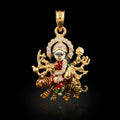 0.3Ct of God Locket with the Purity of18K