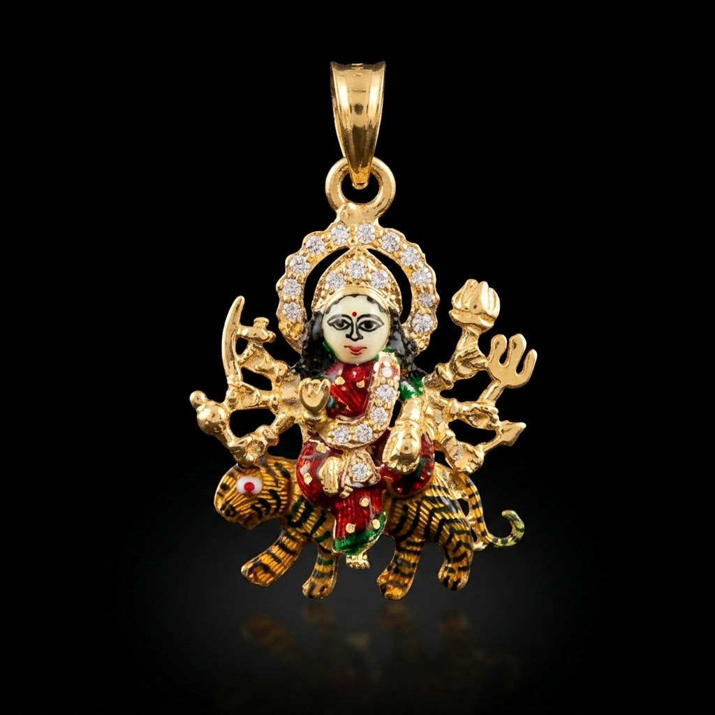 0.3Ct of God Locket with the Purity of18K