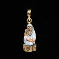 0.1Ct of God Locket with the Purity of18K