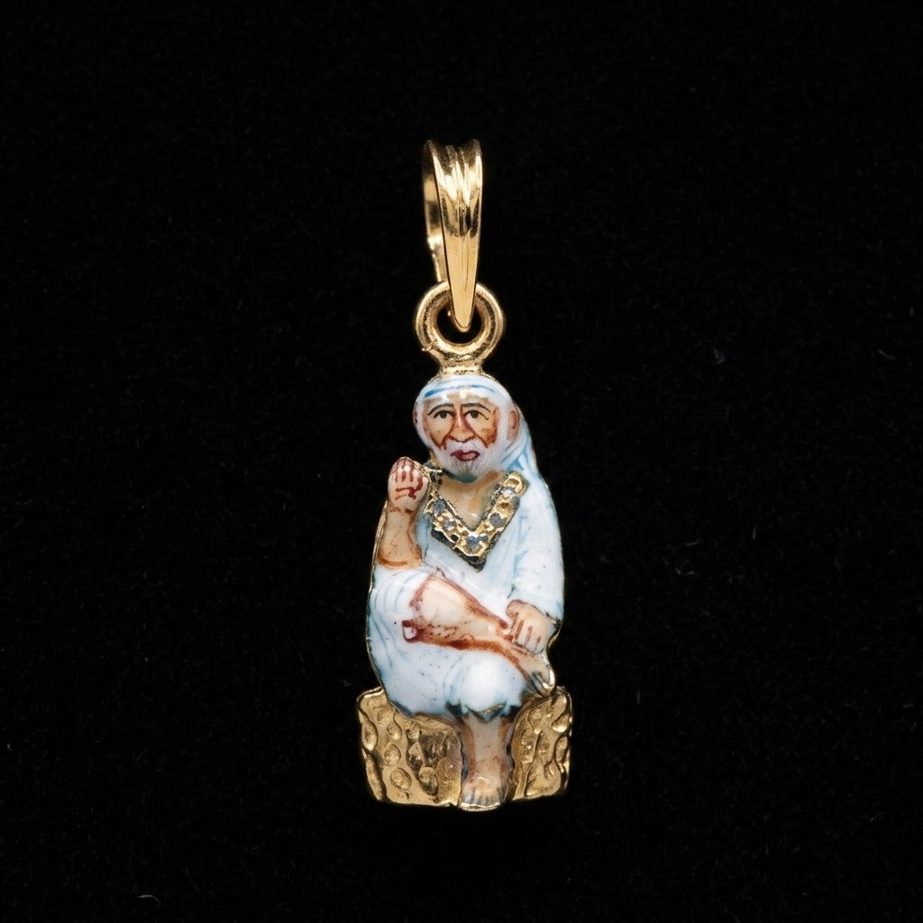 0.1Ct of God Locket with the Purity of18K