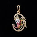 0.2Ct of God Locket with the Purity of18K