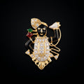 0.4Ct of God Locket with the Purity of18K
