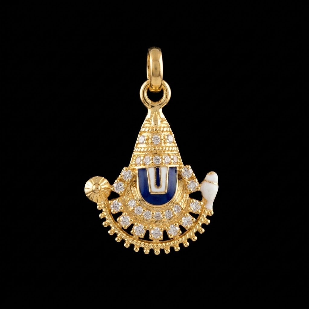 0.5Ct of God Locket with the Purity of18K
