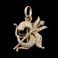 0.5Ct of God Locket with the Purity of18K