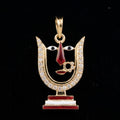 0.6Ct of God Locket with the Purity of18K