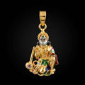 0.15Ct of God Locket with the Purity of18K