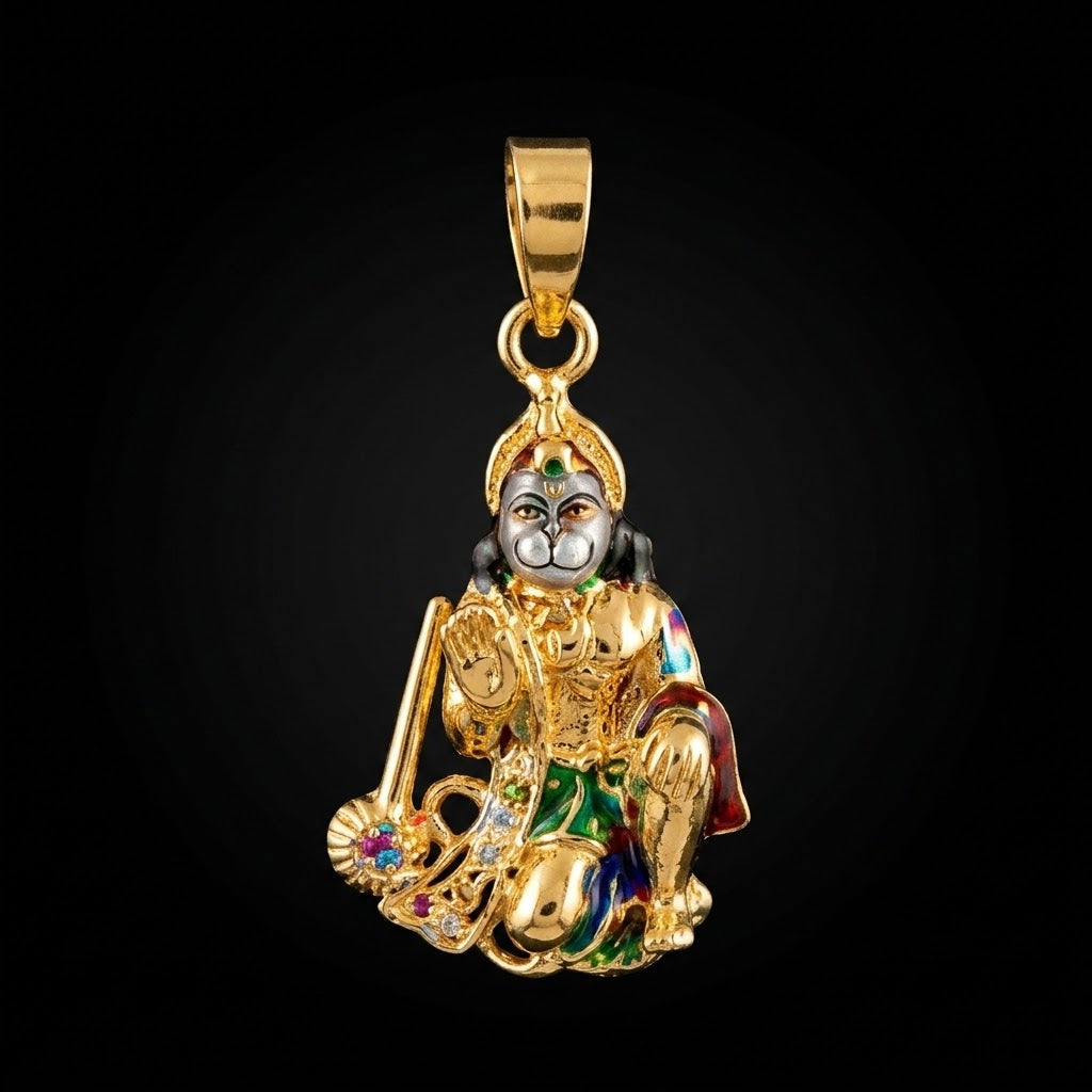 0.15Ct of God Locket with the Purity of18K