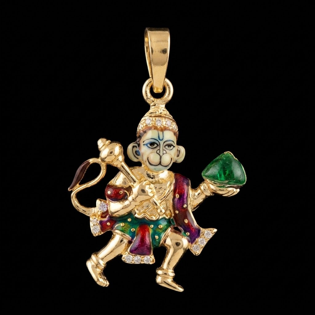 0.1Ct of God Locket with the Purity of18K