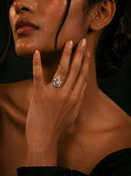 0.6Ct of Ring with the Purity of 18k